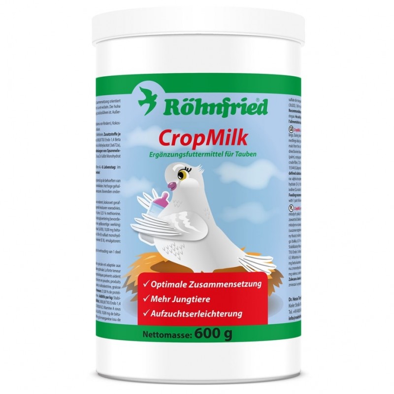 Suplimente pentru porumbei Rohnfried cropmilk 600 g