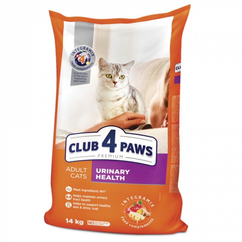 Hrana uscata pisici Club 4 Paws Urinary Health 14 kg