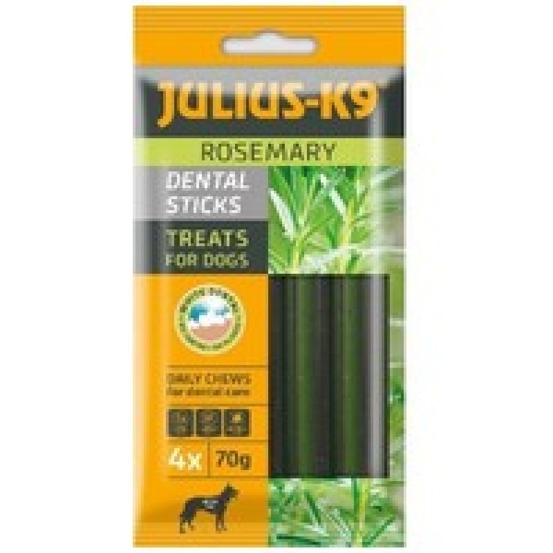 Dental sticks Julius k-9 cu rozmarin  4 buc - 70 gr